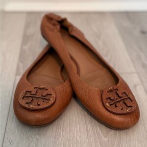 Nude Tory Burch Ballet Flats